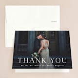 "Namely" - Wedding Thank You Cards in Pearl by Hooray Creative - Front