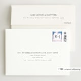 "Sand & Sun" - Wedding Thank You Cards in Ocean by Nicole Walsh - FREE Recipient Addressing