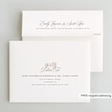 "Hacienda" - Wedding Thank You Cards in Stone by Lagniappe Paper - FREE Recipient Addressing