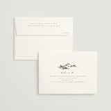 "into the mountains" - Wedding Thank You Cards in Olive by Helen Halik - FREE Recipient Addressing