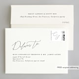 "Bare" - Wedding Thank You Cards in Cloud by Kelly Nasuta - FREE Recipient Addressing