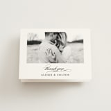 "Charming" - Wedding Thank You Cards in Pearl by AK Graphics - Front