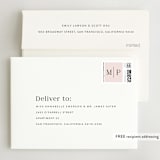 "The Ace" - Wedding Thank You Cards in Petal by Rochelle Renee - FREE Recipient Addressing