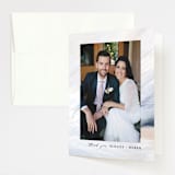 "wishful" - Wedding Thank You Cards in Tide by Kate Ahn - Front