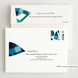 "Drops" - Wedding Thank You Cards in Sea by Bethania Lima - FREE Recipient Addressing