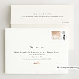 "Desert Wash" - Wedding Thank You Cards in Peach by Amy Kross - FREE Recipient Addressing