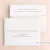 "Crazy in Love" - Wedding Thank You Cards in Hot Pink by Design Lotus - FREE Recipient Addressing