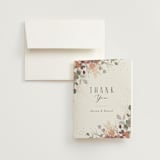 "Golden Hour" - Wedding Thank You Cards in Water Lily by Jennifer Wick - Front