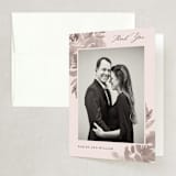 "set in stone" - Wedding Thank You Cards in Dusty Rose by Mansi Verma - Front