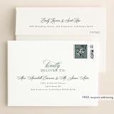 "Serafina" - Wedding Thank You Cards in Sage by Melanie Kosuge - FREE Recipient Addressing