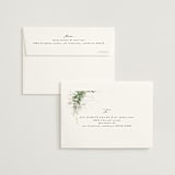 "Lush Greenery" - Wedding Thank You Cards in Fresh Green by Phrosné Barwood - FREE Recipient Addressing