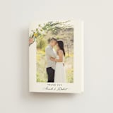 "Organic Florals" - Wedding Thank You Cards in Blush by Susan Moyal - Front