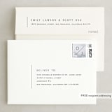 "Blueridge" - Wedding Thank You Cards in Ocean by Leah Bisch - FREE Recipient Addressing