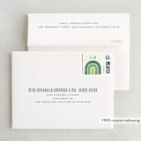 "Double Rainbow" - Wedding Thank You Cards in Cactus by Pink House Press - FREE Recipient Addressing
