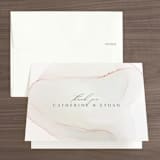 "cultured pearl" - Wedding Thank You Cards in Pearl by Erin Deegan - Front