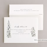 "Grand Escape" - Wedding Thank You Cards in Stone by Petra Kern - FREE Recipient Addressing