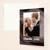 "joconde" - Wedding Thank You Cards in Mahogany by chocomocacino - Front
