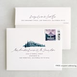 "High" - Wedding Thank You Cards in Agate by Yuliya Evseeva - FREE Recipient Addressing