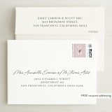 "Marry You" - Wedding Thank You Cards in Blush by Design Lotus - FREE Recipient Addressing