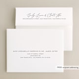 "Romantic Watercolor" - Wedding Thank You Cards in Mist by Sparkvites - FREE Recipient Addressing