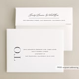 "Coupling" - Wedding Thank You Cards in Cloud by Lauren Chism - FREE Recipient Addressing