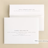 "Petalis" - Wedding Thank You Cards in Velvet by Christie Garcia - FREE Recipient Addressing