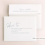 "Mystique" - Wedding Thank You Cards in Ocean by Lisa McLean - FREE Recipient Addressing