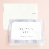 "Lavender fields" - Wedding Thank You Cards in Lavender by Hooray Creative - Front