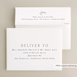 "And here we are" - Wedding Thank You Cards in Marble by Lea Delaveris - FREE Recipient Addressing