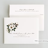 "A Garden Wedding" - Wedding Thank You Cards in Magnolia by Chris Griffith - FREE Recipient Addressing