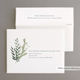 "Collection" - Wedding Thank You Cards in Blanco by Kaydi Bishop - FREE Recipient Addressing