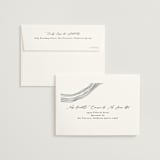 "Rings" - Wedding Thank You Cards in Natural by Alethea and Ruth - FREE Recipient Addressing