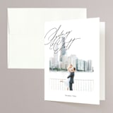"By Your Side" - Wedding Thank You Cards in Crest by Design Lotus - Front