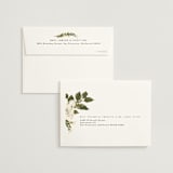 "Rose Garden" - Wedding Thank You Cards in Porcelain by Susan Moyal - FREE Recipient Addressing