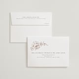 "Lovely" - Wedding Thank You Cards in Creme by Stardust Design Studio - FREE Recipient Addressing