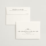 "HONOR" - Wedding Thank You Cards in Ivory by Melanie Kosuge - FREE Recipient Addressing