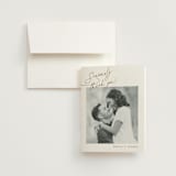 "The Wedding" - Wedding Thank You Cards in Marshmallow by Kaydi Bishop - Front