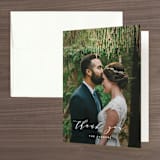 "Sparkle + Shine" - Wedding Thank You Cards in Golden by Kristie Kern - Front