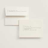 "Golden Ampersand" - Wedding Thank You Cards in Silk by Kelly Schmidt - FREE Recipient Addressing