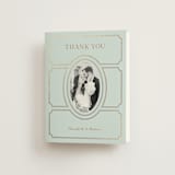 "Castle" - Wedding Thank You Cards in Hummingbird by Claudia Orengo - Front