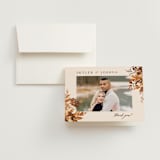 "Wedding in Aspen" - Wedding Thank You Cards in Rust by Chris Griffith - Front