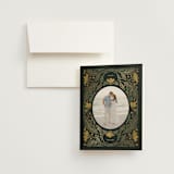 "Embellished" - Wedding Thank You Cards in Buttercup by Jen Owens - Front
