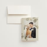 "Sonnet" - Wedding Thank You Cards in Meadow by Kristie Kern - Front