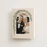 "Winter Garland" - Wedding Thank You Cards in Latte by Leah Bisch - Front