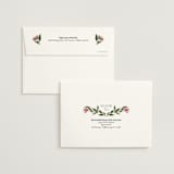 "Gilded Tapestry" - Wedding Thank You Cards in Midnight Garden by Simona Camp - FREE Recipient Addressing