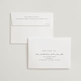 "Elegant Station" - Wedding Thank You Cards in Ivory by Stacey Meacham - FREE Recipient Addressing