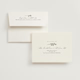 "Quince" - Wedding Thank You Cards in Ivy by Kelly Schmidt - FREE Recipient Addressing