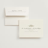 "Posy" - Wedding Thank You Cards in Blush by Everett Paper Goods - FREE Recipient Addressing