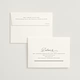 "Lustre" - Wedding Thank You Cards in Cloud by Nicole Walsh - FREE Recipient Addressing