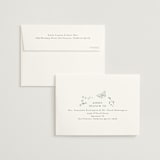 "Southern Romance" - Wedding Thank You Cards in Eucalyptus by Simona Camp - FREE Recipient Addressing